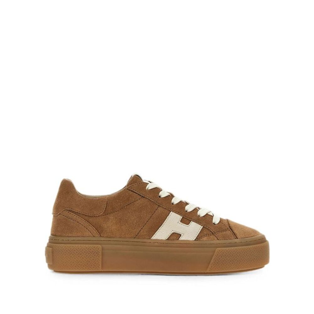 Hogan Women Hogan Crosswind Suede Sneakers